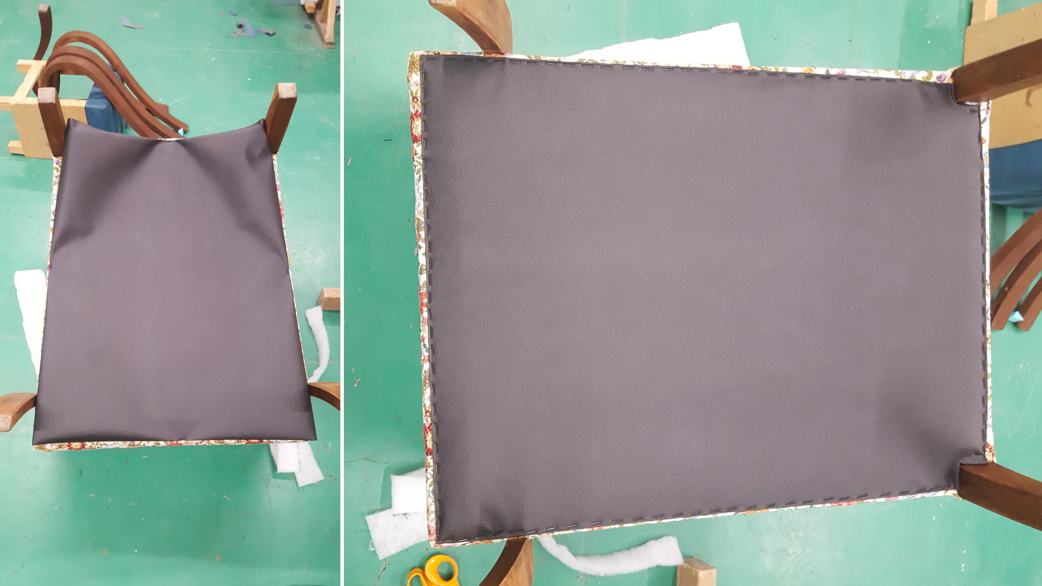 Upholstery: Wild Flower | Punctually Punch Art